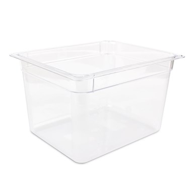 Plastport Kırılmaz Şeffaf Gastronom Küvet 1/2-200