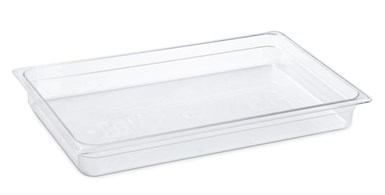 Plastport Kırılmaz Şeffaf Gastronom Küvet 1/1-65 (6lı Koli)