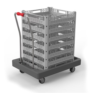 Plastport Thermobox ve Basket Taşıma Arabası - Kulplu