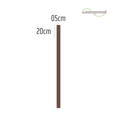 Rubikap FP.STR.LCO.001 20 cm Bar Pipet 20x5 mm PLA Wastepresso (3000li Koli)