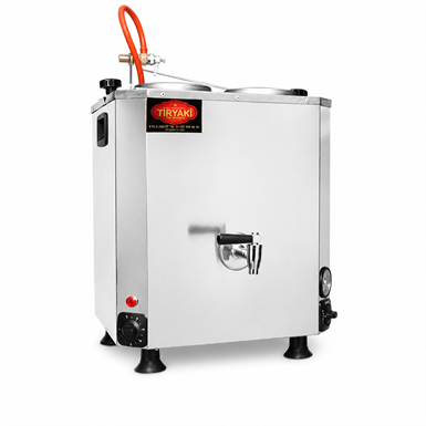 Tiryaki 2 Demlikli Çayland Full Otomatik Çay Kazanı 25 L