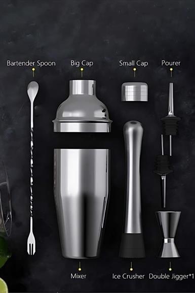 Vosco Kokteyl Shaker Seti 6 Parça