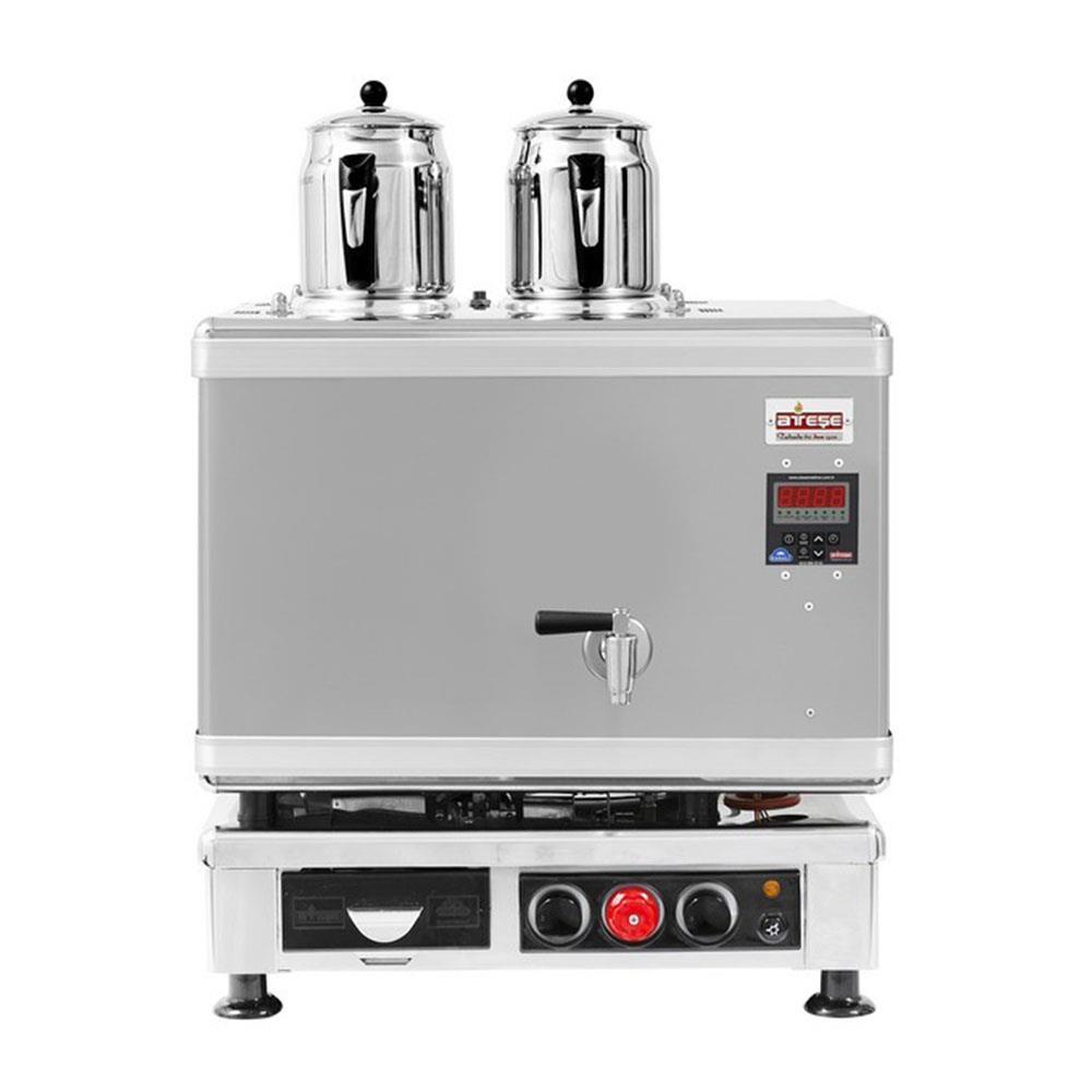 Ateşe Titanium Akıllı Dijital Gazlı Elektrikli İnox 2 Demlikli Çay Kazanı KAHVECİ (YEDEKLERİ) OCAKLARI
