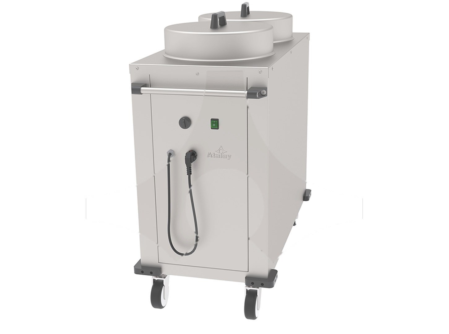 ATI-100 - Atalay Tabak Otomat Arabası 490x1000-TEPSİ TAŞIMA ARABALARI - Demasan
