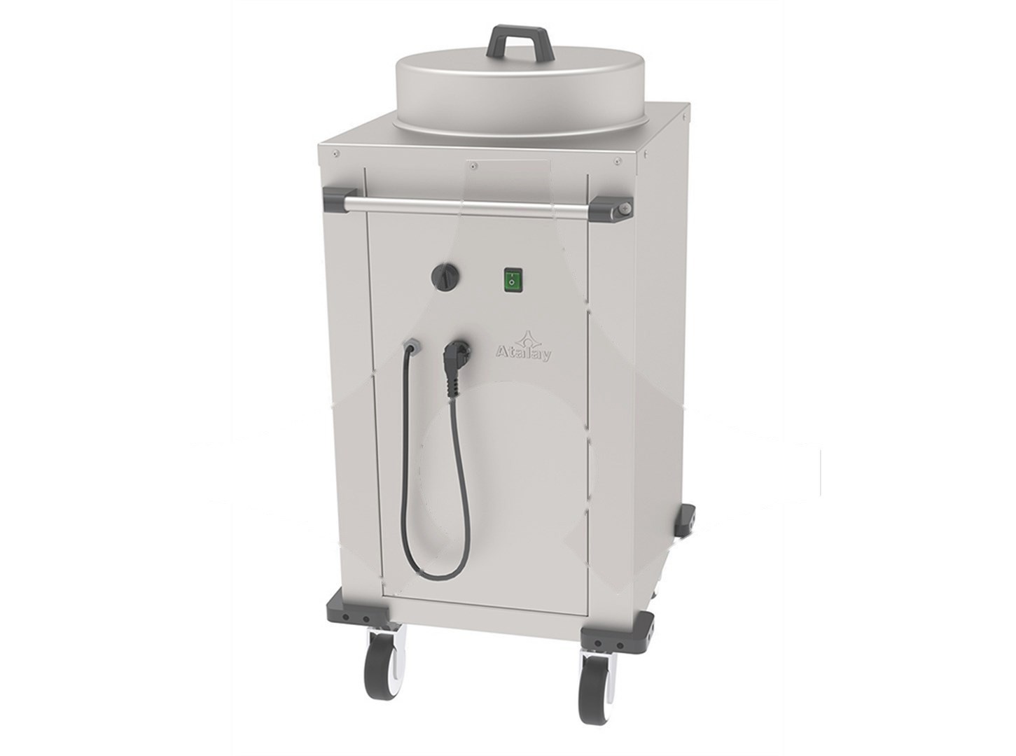 ATI-50 - Atalay Tabak Otomat Arabası 490x600-TEPSİ TAŞIMA ARABALARI - Demasan
