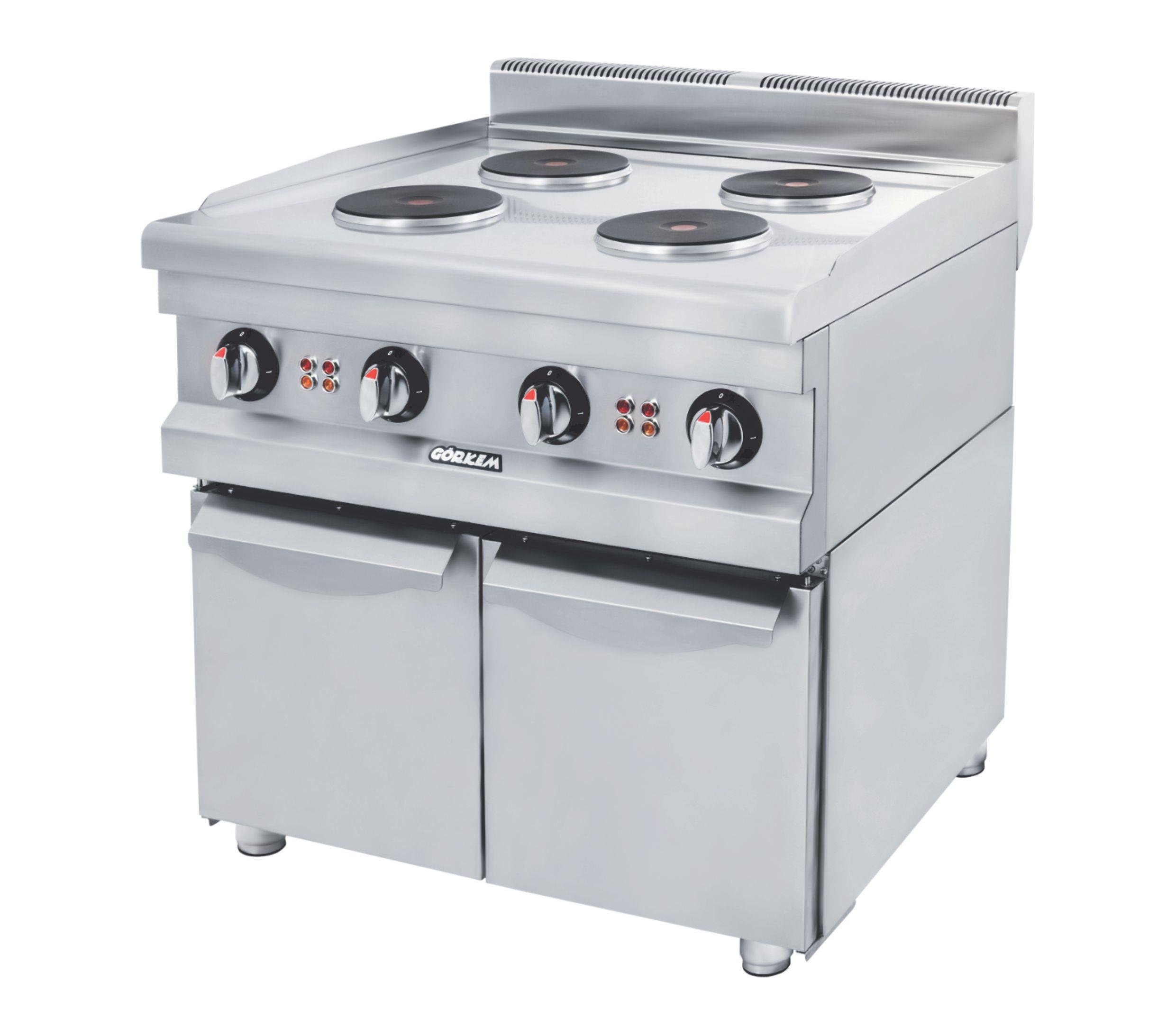 700 Seri 4'Lü Dolaplı Ocak Elektrikli