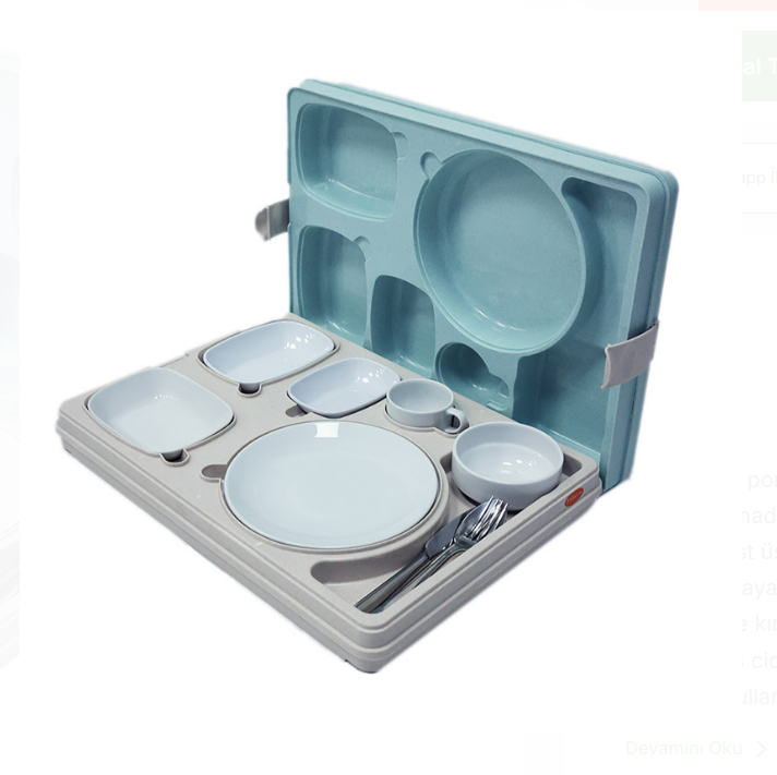 Tribeca Termo Tepsi 6 Gözlü - Kilitli 