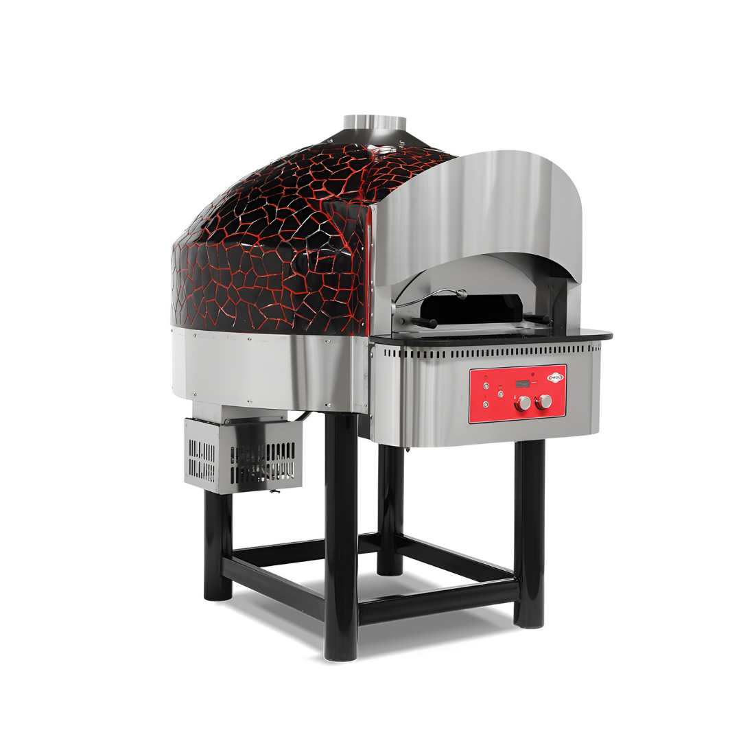 Gazlı Döner Tabanlı Pizza Fırını