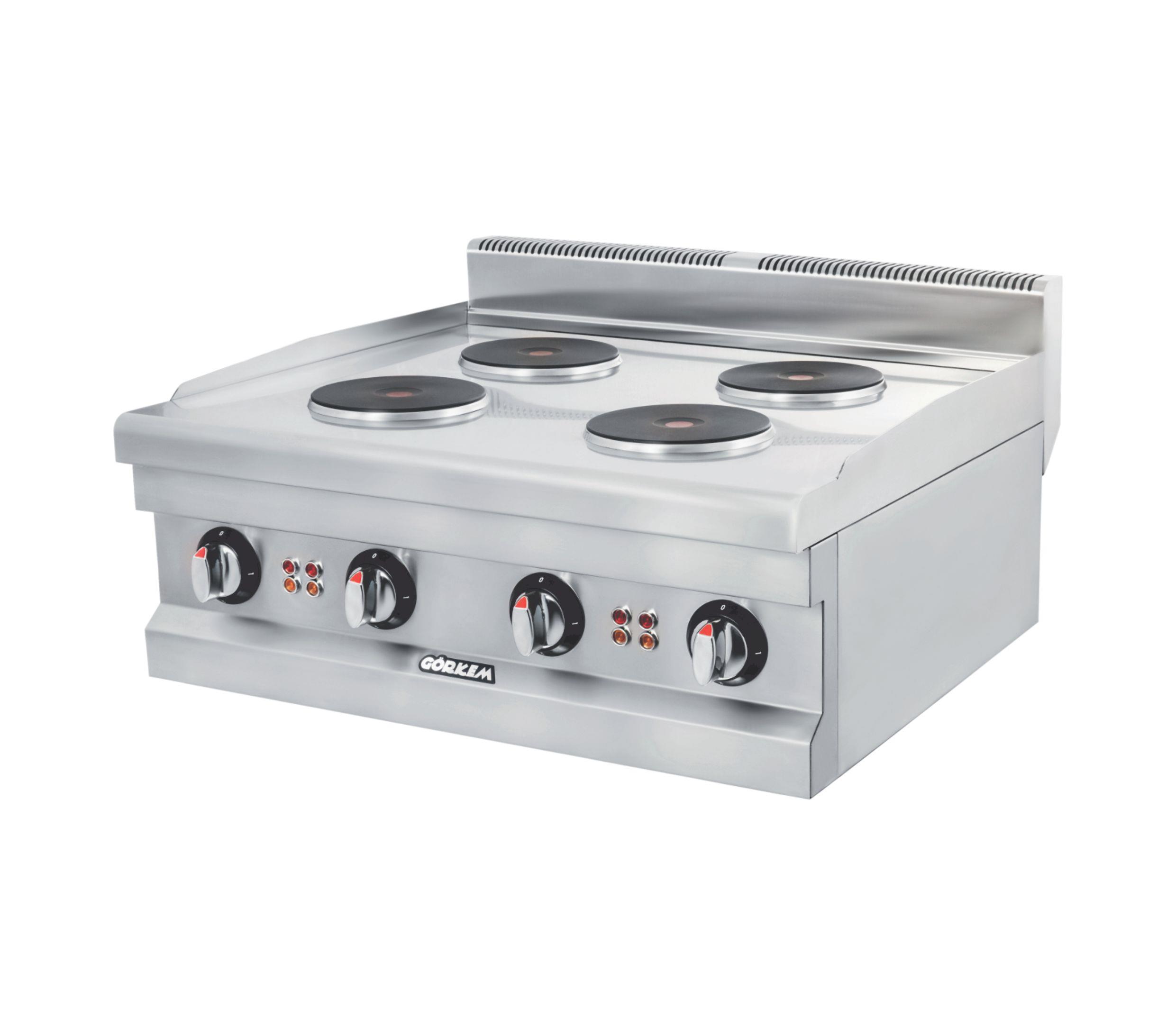 600 Seri 4'Lü Setüstü Ocak Elektrikli