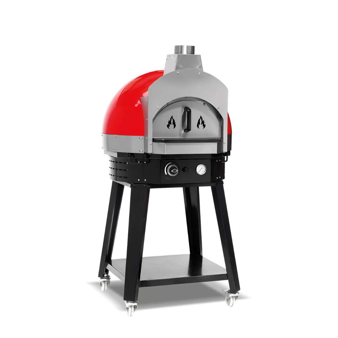 Gazlı Taş Tabanlı Pizza Fırını 60cm