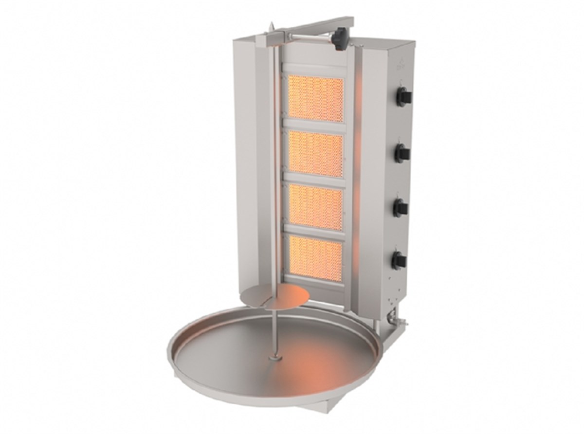 ADG-4S Atalay Döner Ocağı Gazlı 4 Radyanlı