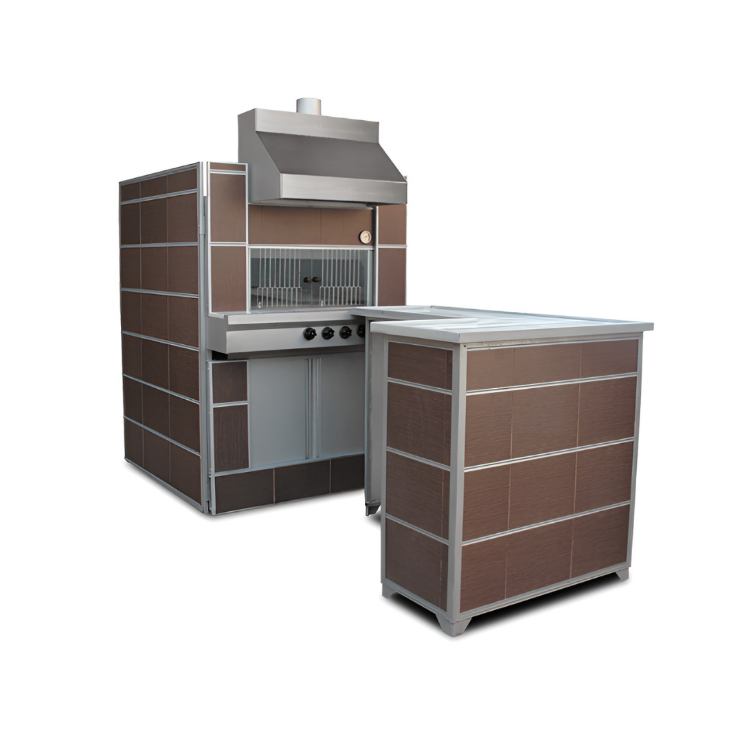 Gazlı Pide Lahmacun Fırını Emniyet Ventilli (120x120x172)