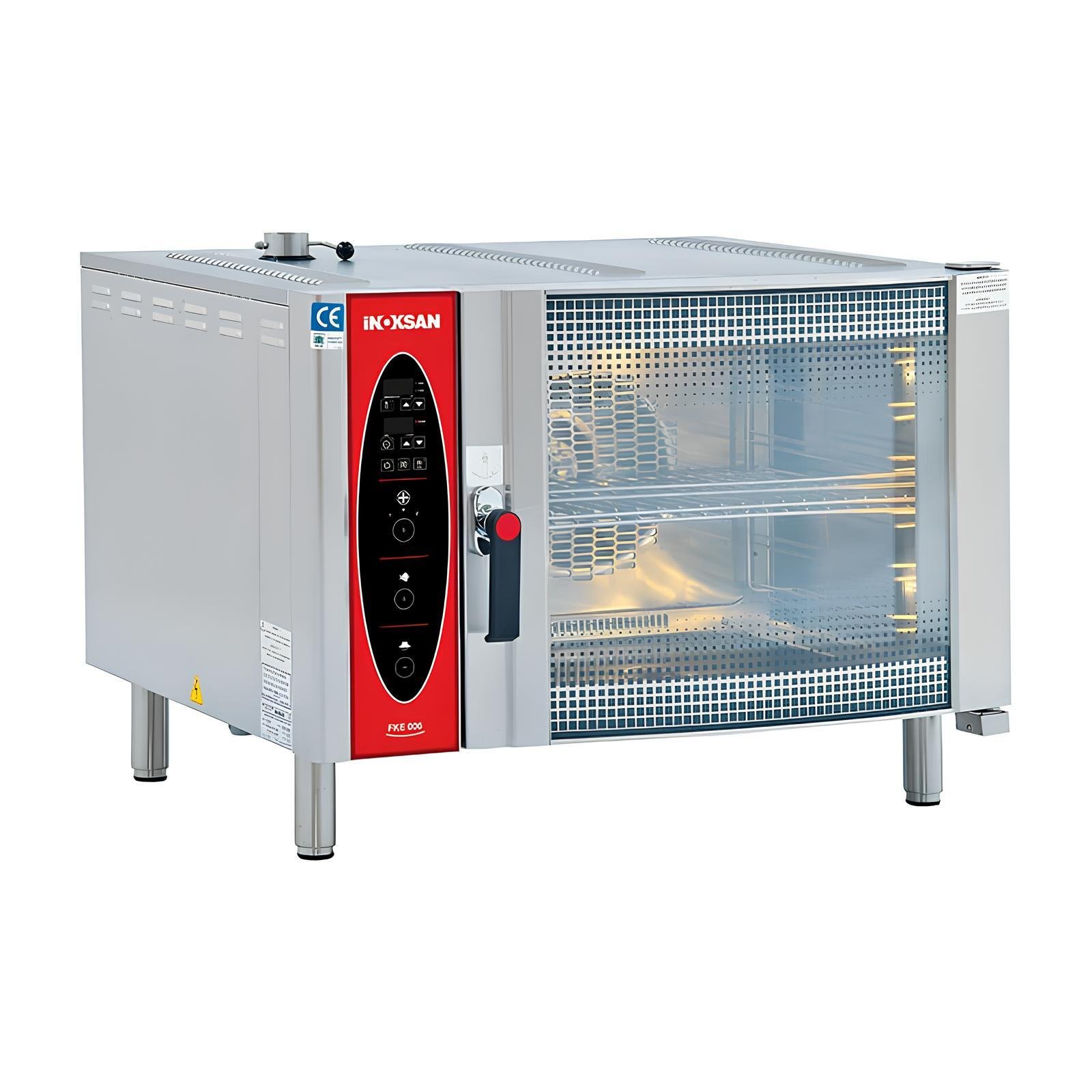 İnoksan FKE-006 Set Üstü Konveksiyonlu Fırın, 10 Tepsi Kapasiteli, Elektrikli
