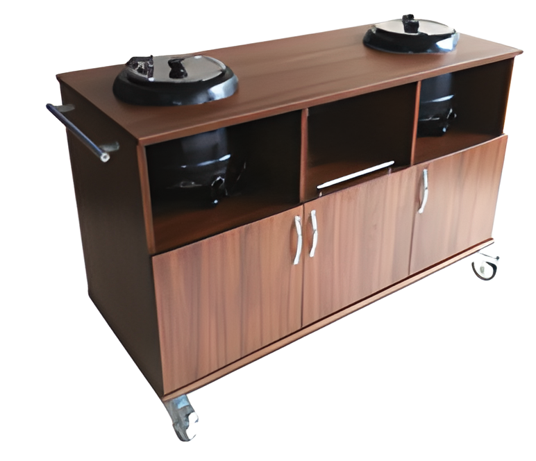 SA22-Çift Çorbalıklı Servis Arabası