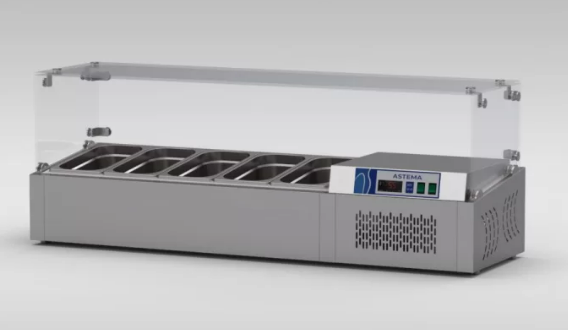 137 Cm Camlı Set Üstü Soğutucu