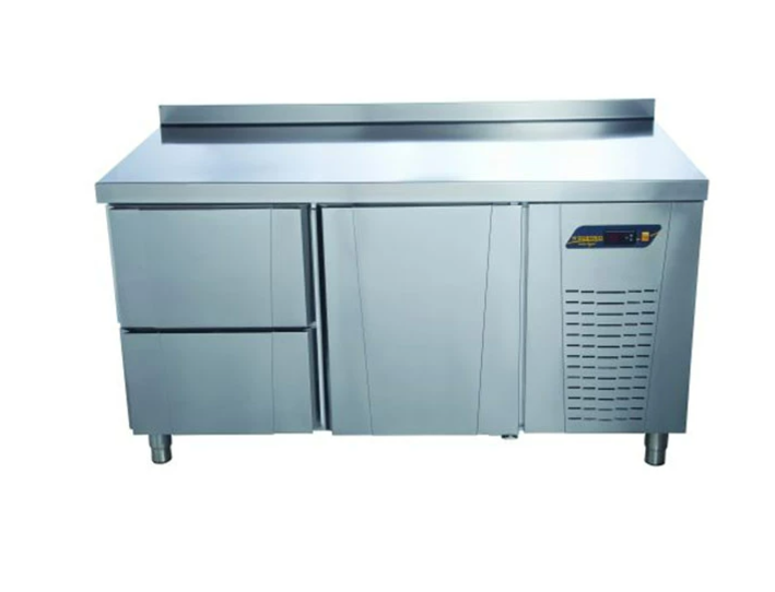 Ndustrio Tezgah Tipi Tek Kapılı - 2 Çekmeceli Snack Derin Dondurucu