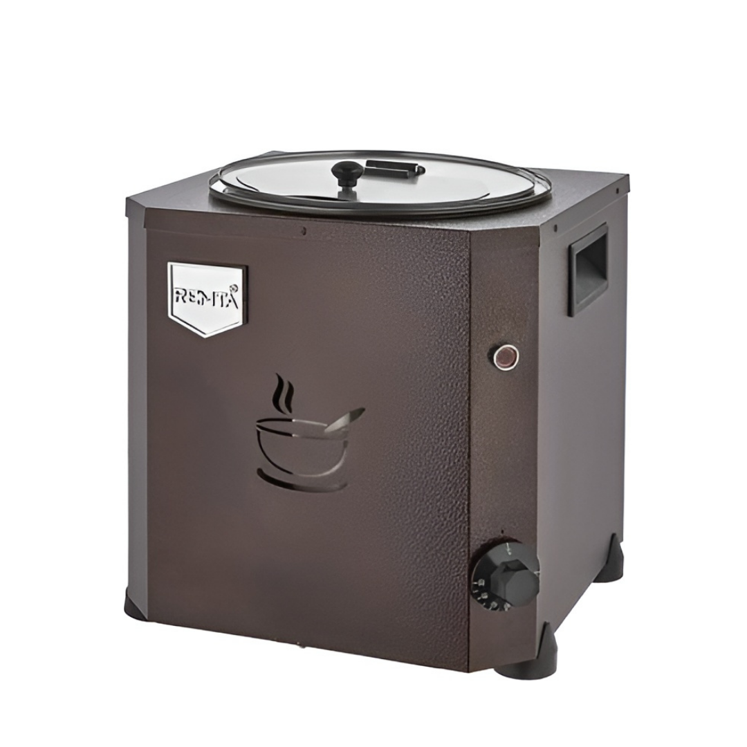 Jumbo Model Çorba Isıtıcısı, 9 L, Bakır