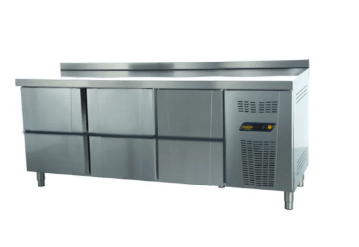 Ndustrio Tezgah Tipi 6 Çekmeceli Snack Buzdolabı