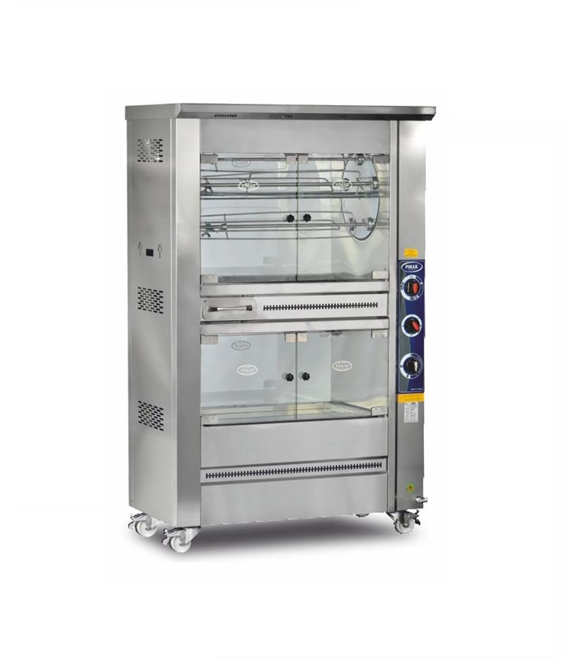 Pimak PI1/M007B Gazlı Tamburlu Dinlendirmeli Piliç Makinesi