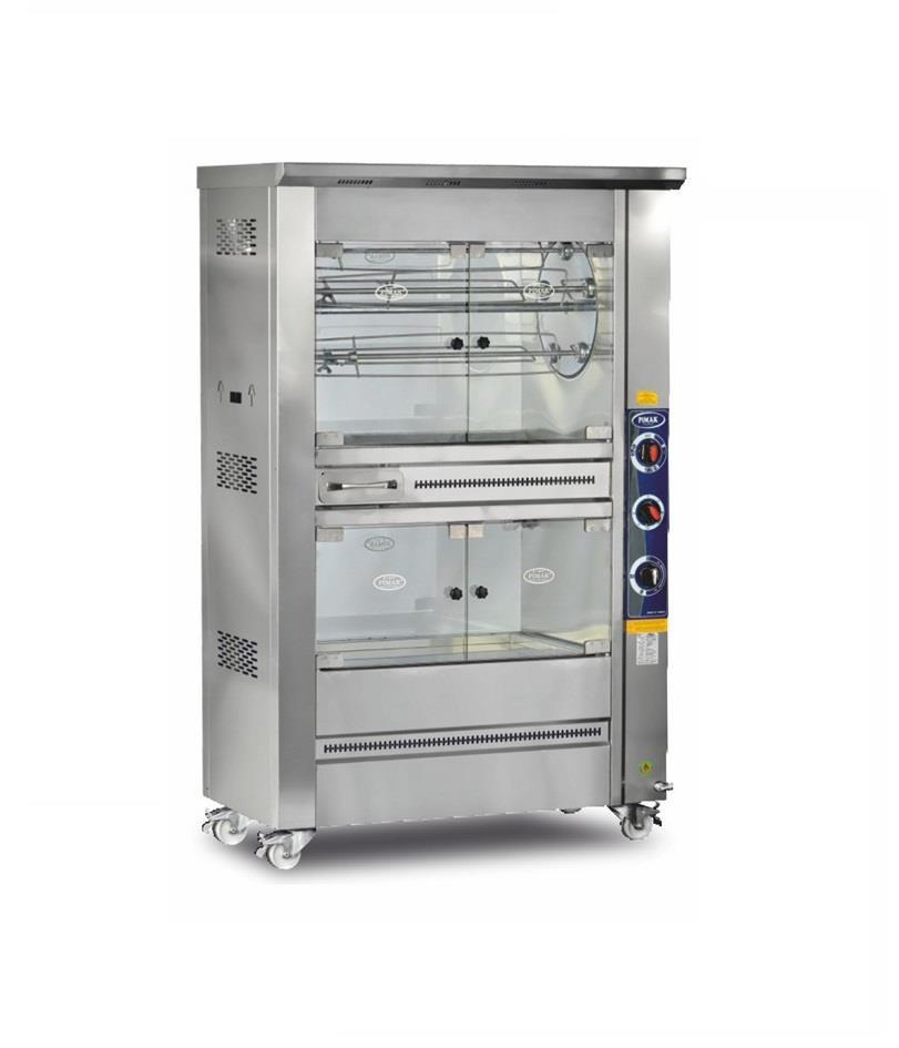 Pimak PI1/M007B Gazlı Tamburlu Dinlendirmeli Piliç Makinesi