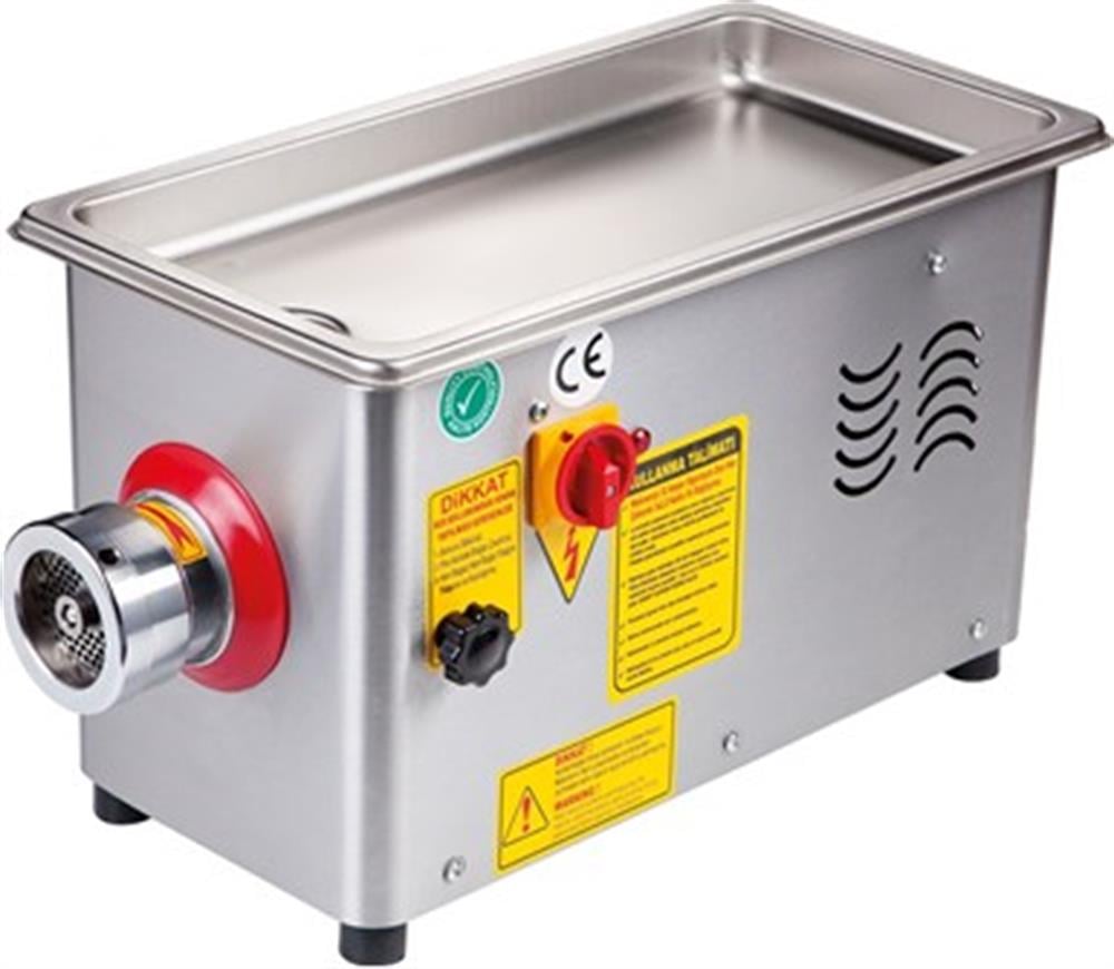 12 NO KOMPLE PASLANMAZ ET KIYMA MAKİNASI ÇIKMA BOĞAZ