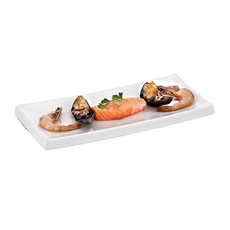 Biradlı A.büfe Sushı Servis Tabak 34x15x2cm-Sunum Tabakları ve Kaseler - Demasan
