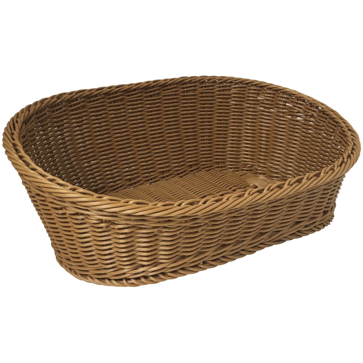 Biradlı Açık Büfe Plastik Ekmek Sepeti 45x30x8/16 cm-GIDA SERVİS EKİPMANLARI - Demasan
