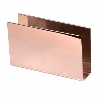 Biradlı Ekonomik Dikdörtgen Peçetelik Bakır 11x6,5CM-Sosluk, Reçellik ve Şişeler - Demasan
