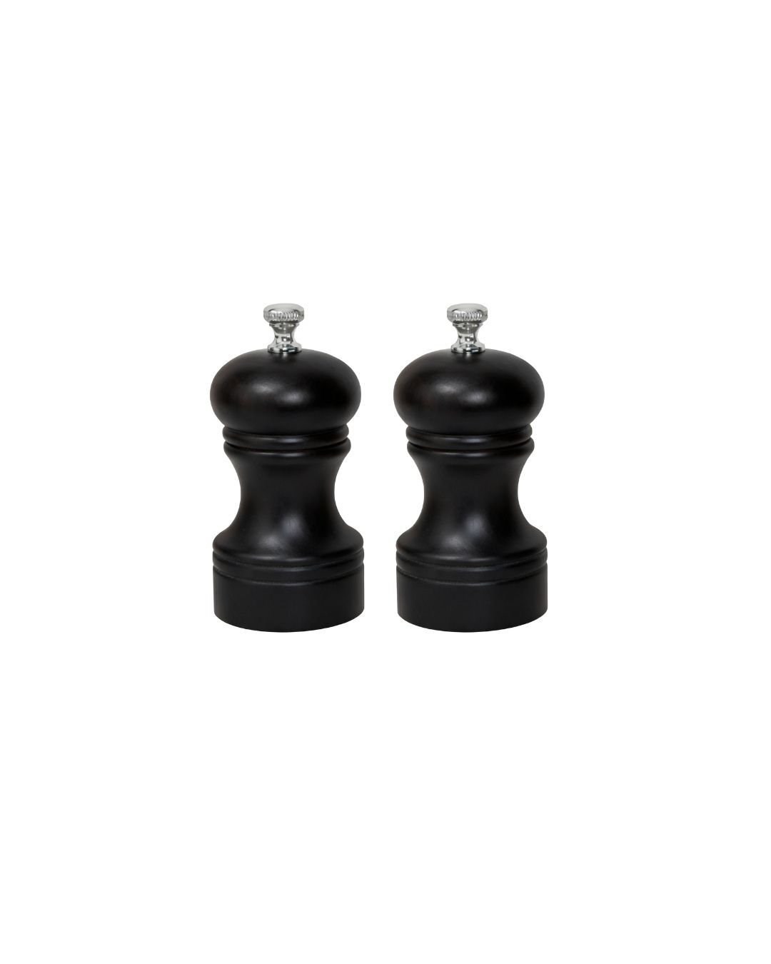 Biradlı İkili Karabiber Değirmeni (5,6xH11 cm)-Sosluk, Reçellik ve Şişeler - Demasan
