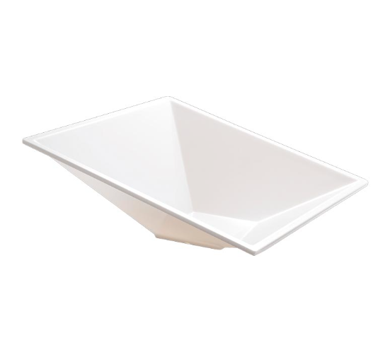 Biradlı Melamin Sunum Kase 30,5x30,5x9,7 cm-Sunum Tabakları ve Kaseler - Demasan
