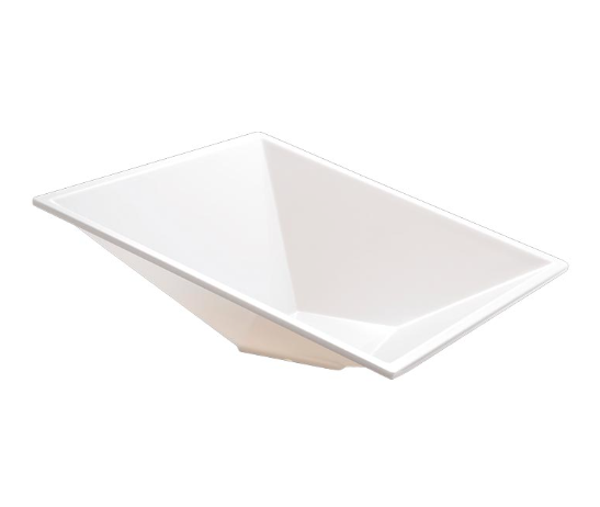 Biradlı Melamin Sunum Kase 35,5x35,5x11 cm-Sunum Tabakları ve Kaseler - Demasan

