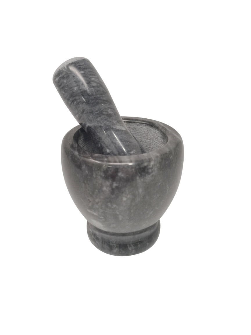 Biradlı Mermer Havan (10,5x10,5x10,3 cm)-MUTFAK EL ALETLERİ VE AKSESUARLAR - Demasan
