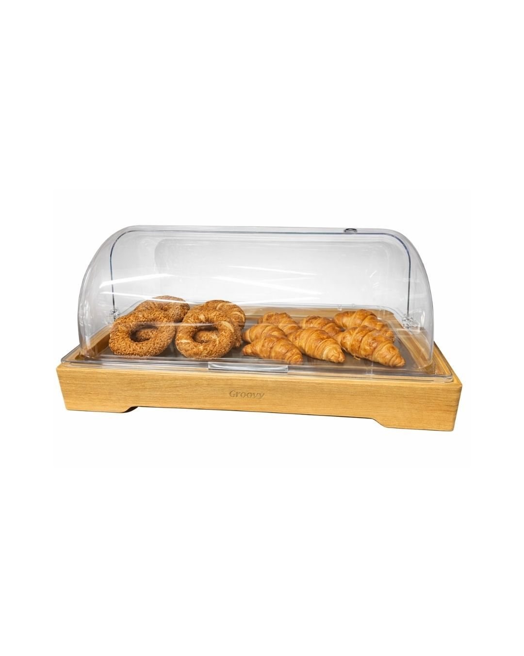Biradlı Rolltop Teşhir Standı (35x29x21 cm)-Sunum Standları ve Yükselticiler - Demasan
