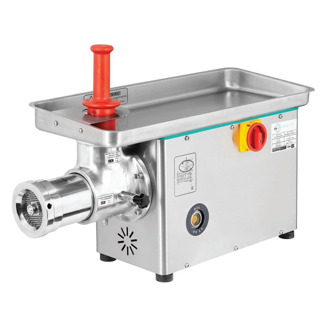 Bosfor UKM-22PM Komple Paslanmaz Et Kıyma Makinesi No:22, 400 kg/saat, Monofaze-KIYMA MAKİNALARI - Demasan
