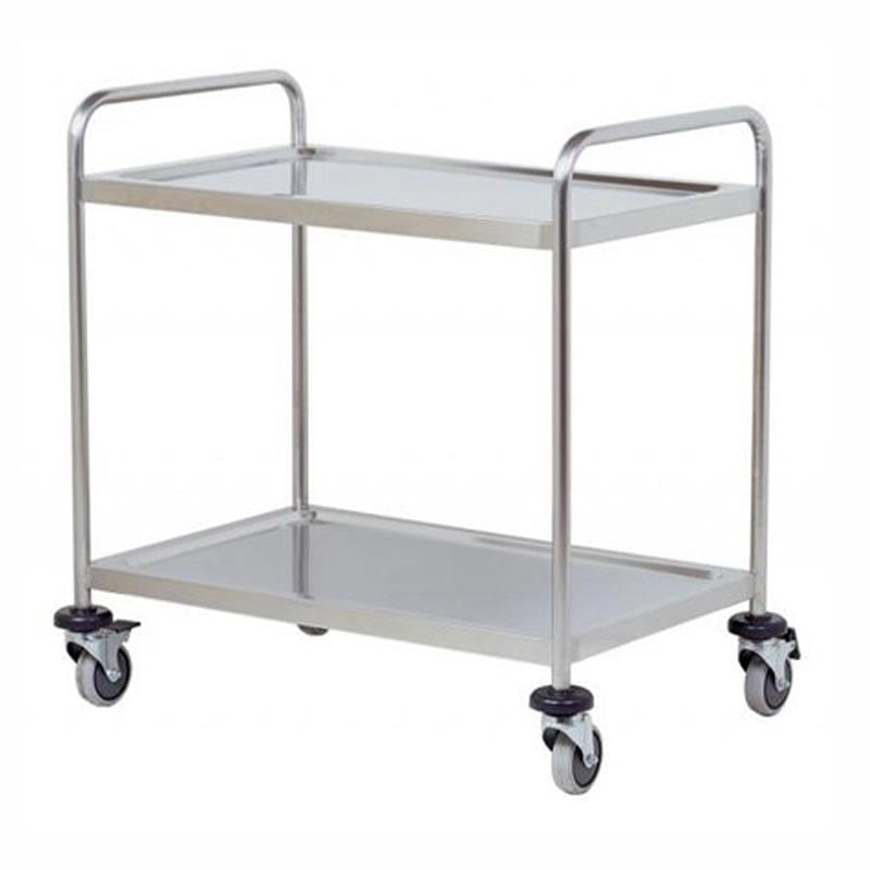 DSA-02 - By Kitchen Demonte Servis Arabası 2 Katlı-SERVİS ARABALARI  - Demasan
