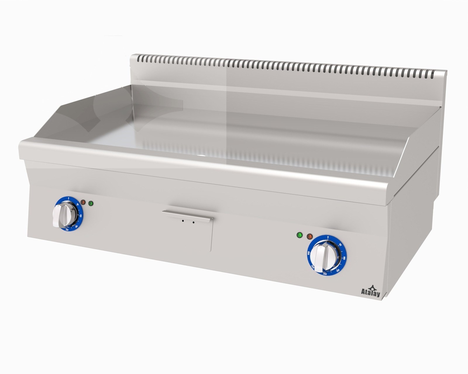 E AEI-1060CR - Atalay Elektrikli Pleyt Izgara Düz Krom Yüzey 1000x600-ELEKTRİKLİ PLEYT IZGARALAR - Demasan
