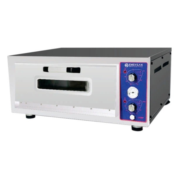 Emeksan Pizza Fırını Tek Katlı Elektrikli, 90x80x43 cm, 5000 W-ELEKTRİKLİ PİZZA FIRINLARI - Demasan
