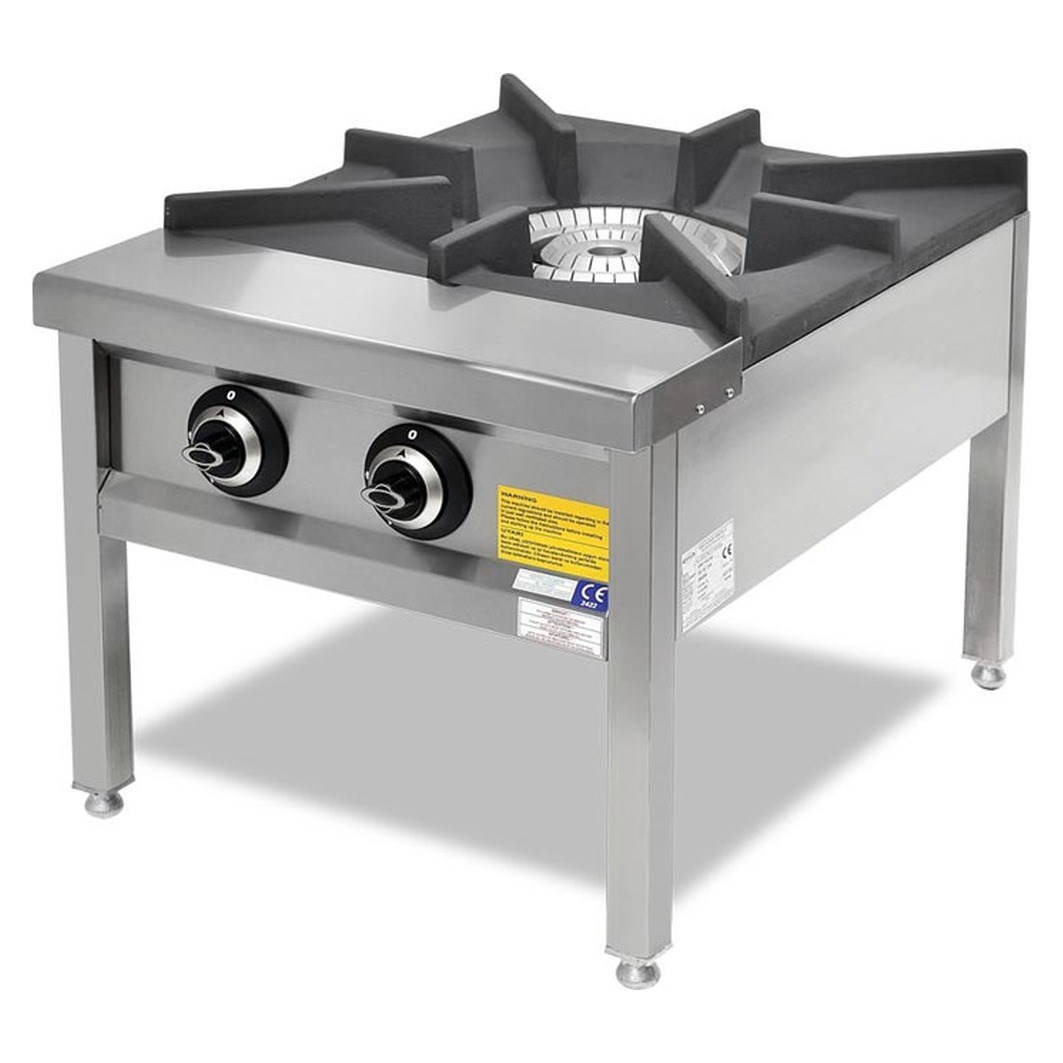 Empero 2 Yanışlı Gazlı Yer Ocağı, 600x800x500 mm, 27.24 kW
