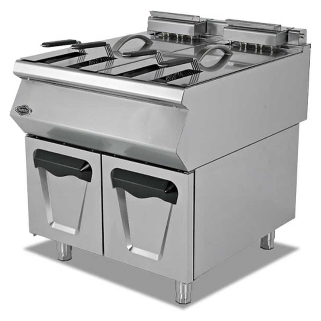 Empero Gazlı Fritöz Dolaplı, 800x730x850 mm, 34.82 kW