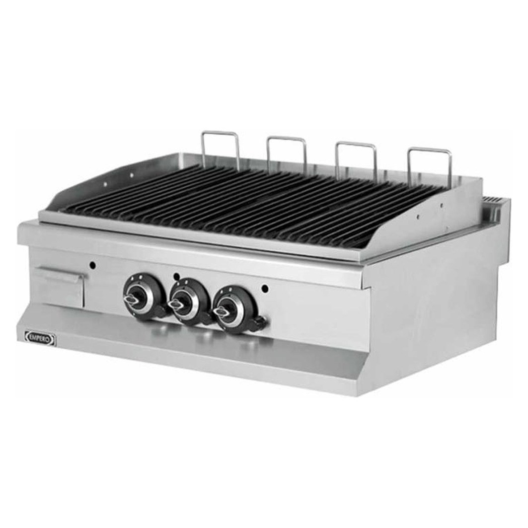 Empero Gazlı Lavataşlı Izgara, 900x635x285 mm, 19.38 kW