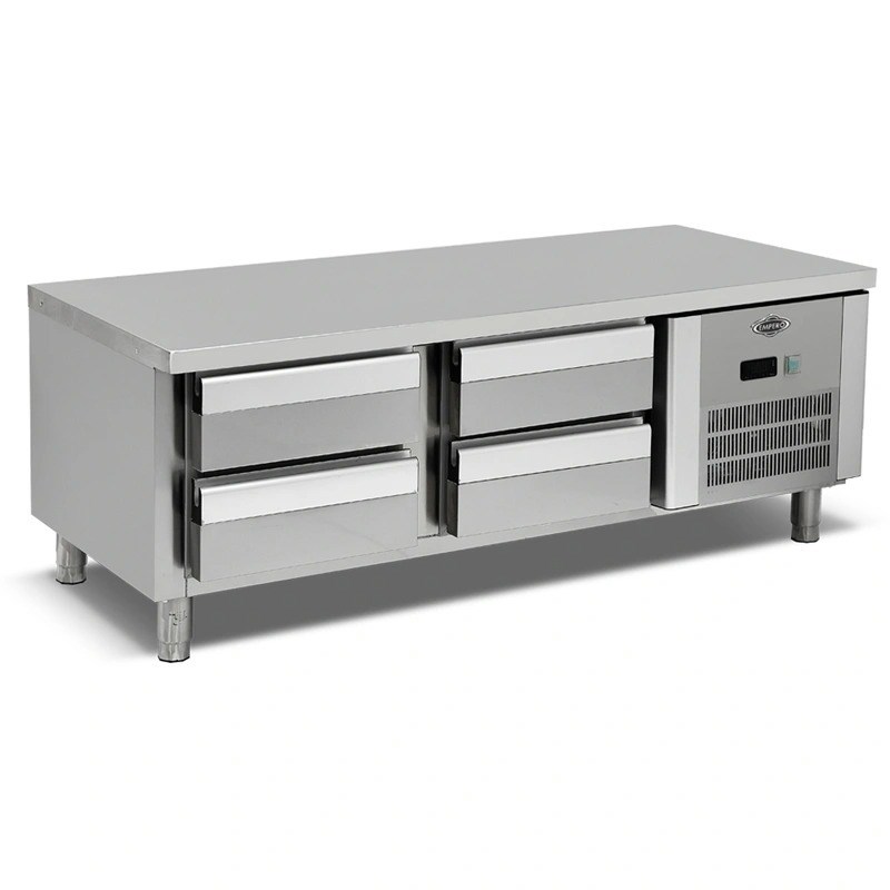 Empero Set Altı Derin 4 Çekmeceli Buzdolabı, 2400x600x600 mm, 0.23 kW, 8x2/3 gn
