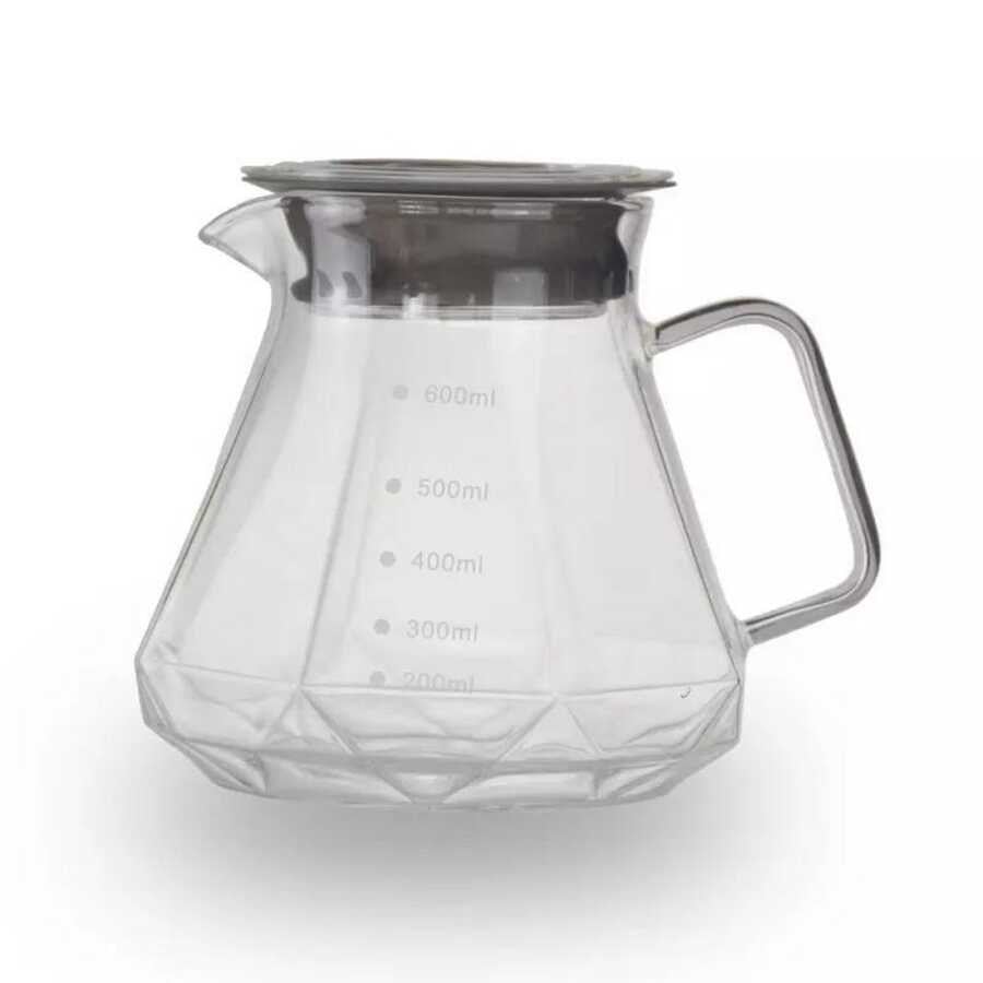 Epinox Kahve Sürahisi 600 ml (YKS-60)-BARİSTA EKİPMANLARI - Demasan
