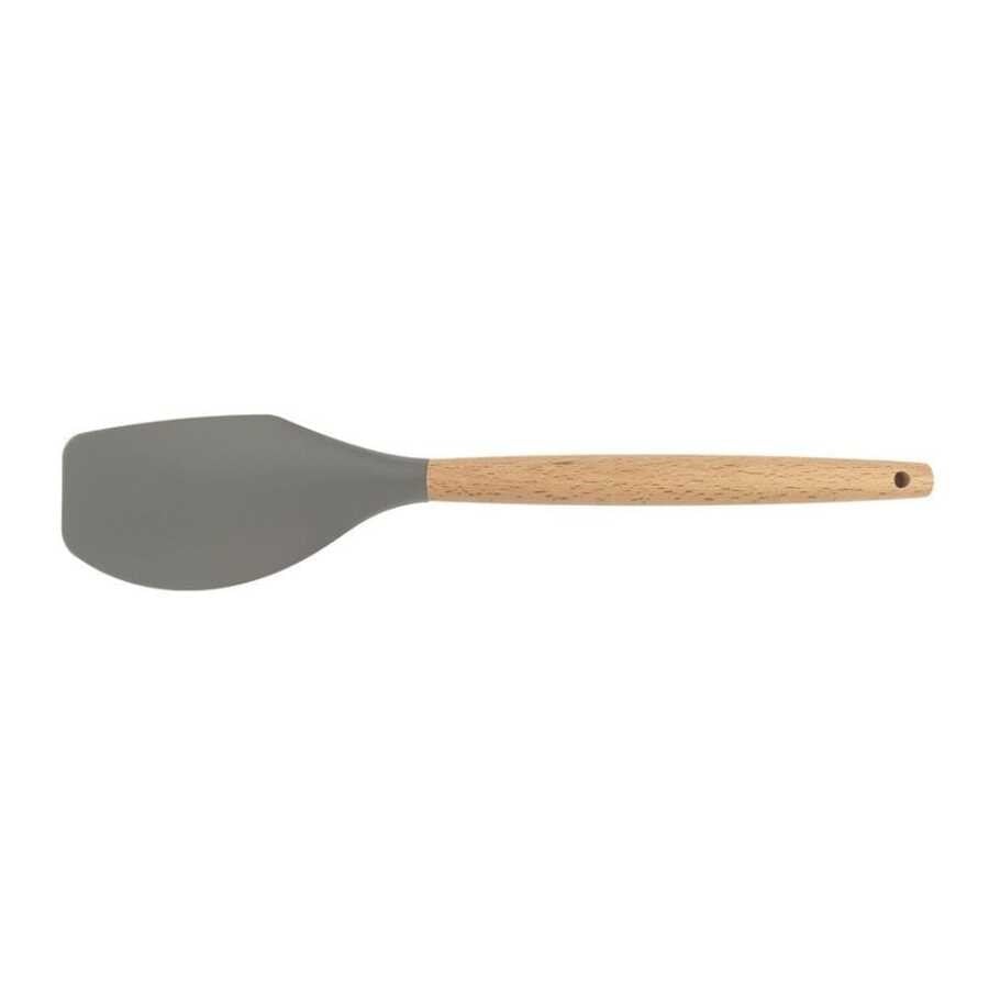 Epinox Silikon Sıyırma Spatulası Ahşap Sap (ASH-13)-Pastacılık Sarf ve El Aletleri - Demasan
