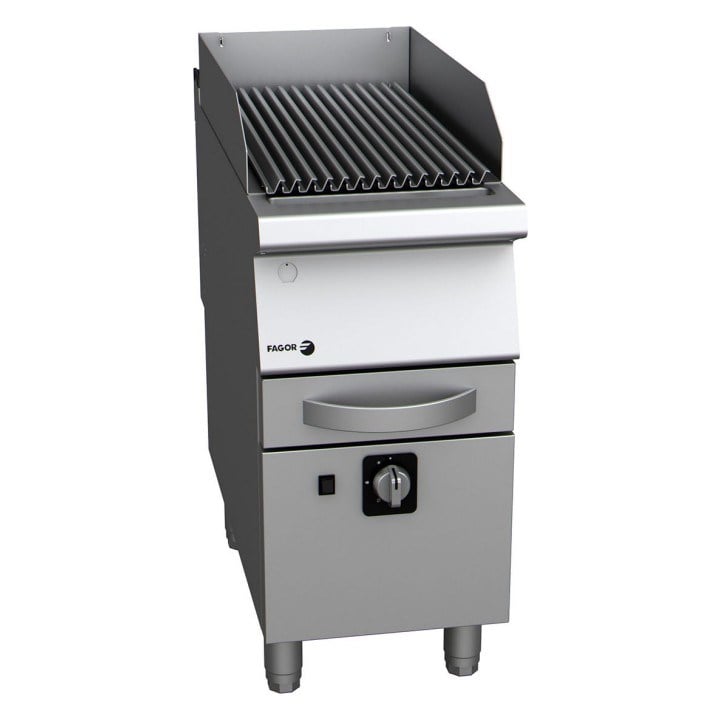 Fagor B-G9051 Gazlı Izgara, 400x930x850 mm-SET ÜSTÜ IZGARALAR - Demasan
