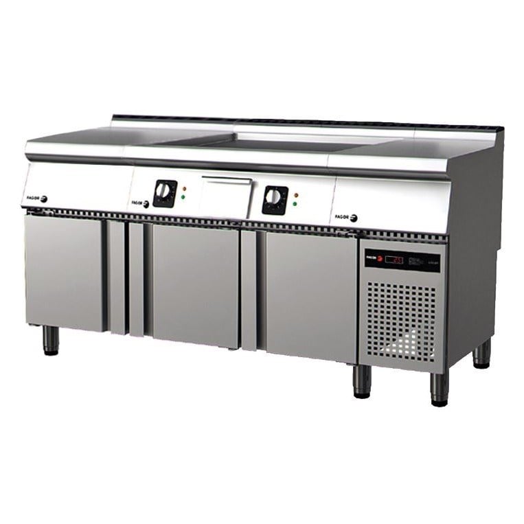 Fagor CCP9-3G W Cihazaltı Buzdolabı, 1600x900x590 mm-TEZGAH TİPİ BUZDOLAPLARI - Demasan
