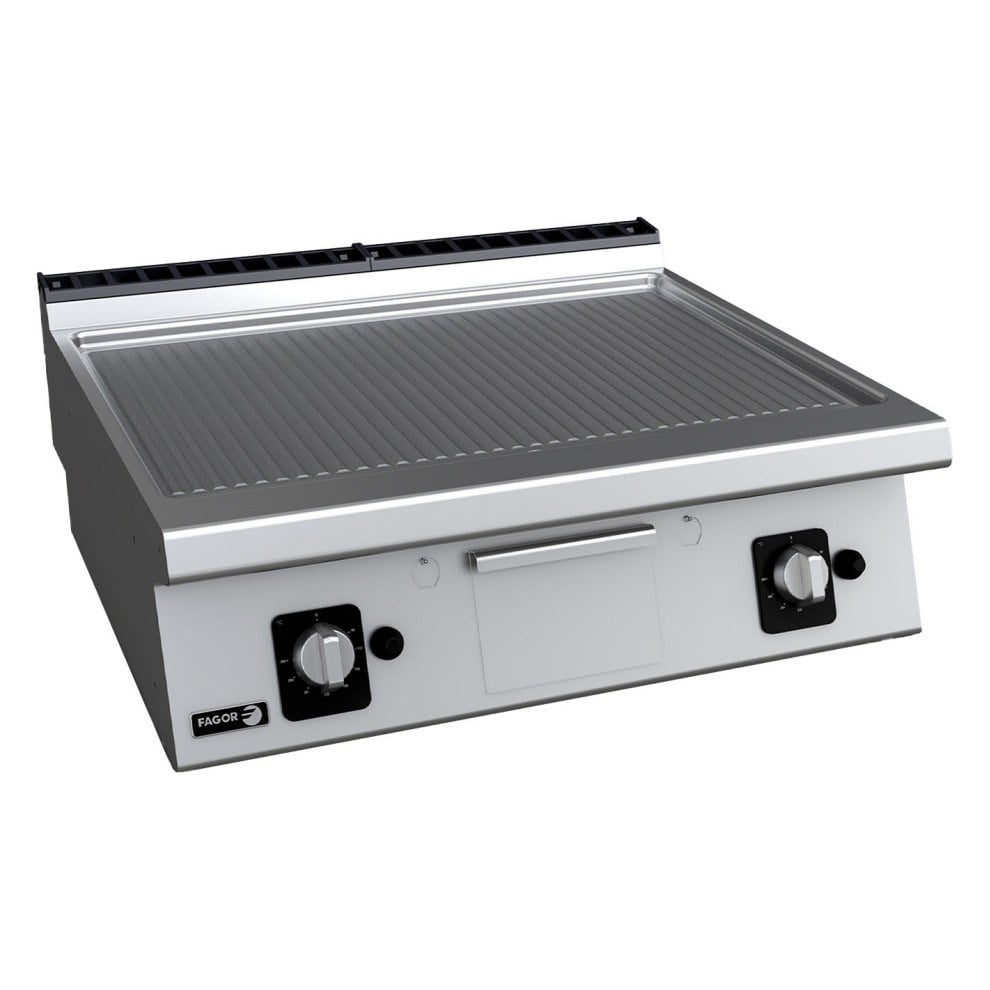 Fagor FT-E710 R Elektrikli Pleyt Izgara (Fry Top), 800x730x290 mm-ELEKTRİKLİ PLEYT IZGARALAR - Demasan
