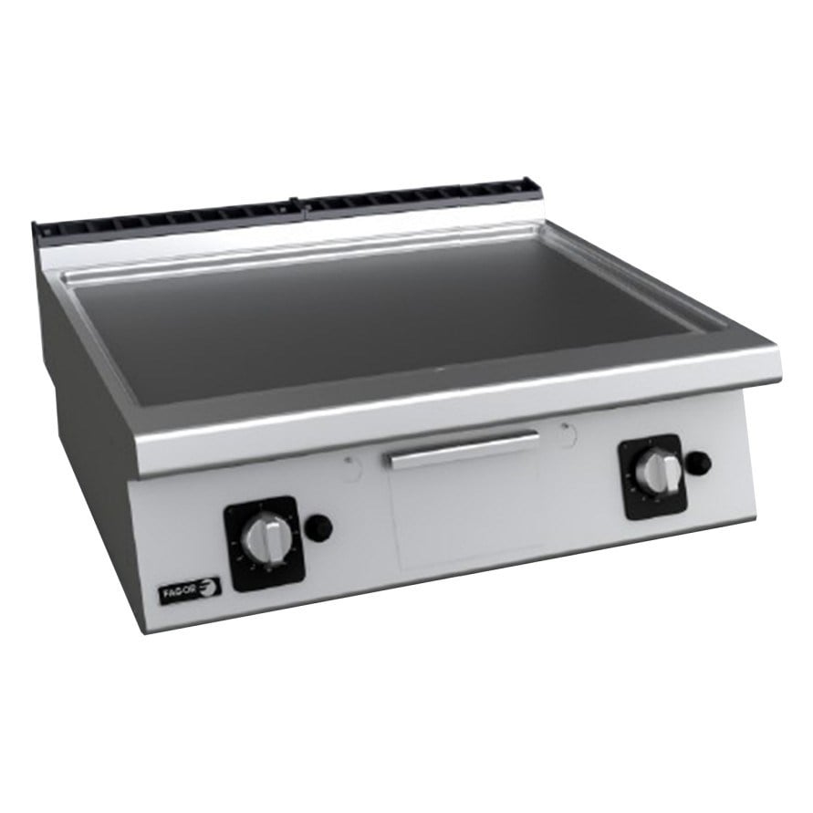 Fagor FT-G710 L Gazlı Pleyt Izgara (Fry Top), 800x730x290 mm-GAZLI PLEYT IZGARALAR - Demasan
