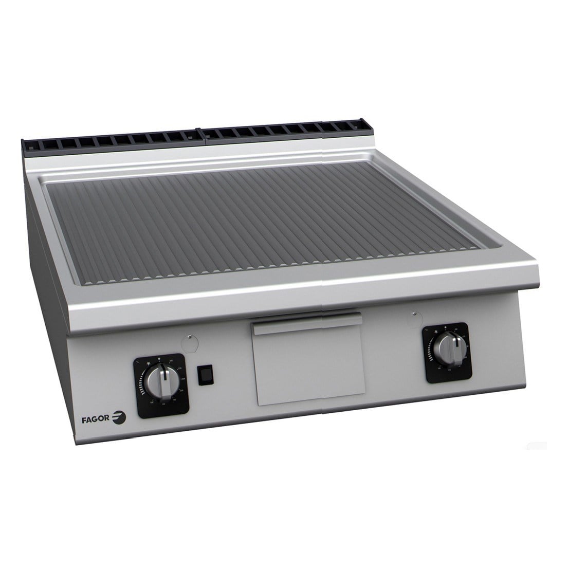 Fagor FT-G910 R Gazlı Pleyt Izgara (Fry Top), 800x930x290 mm-GAZLI PLEYT IZGARALAR - Demasan
