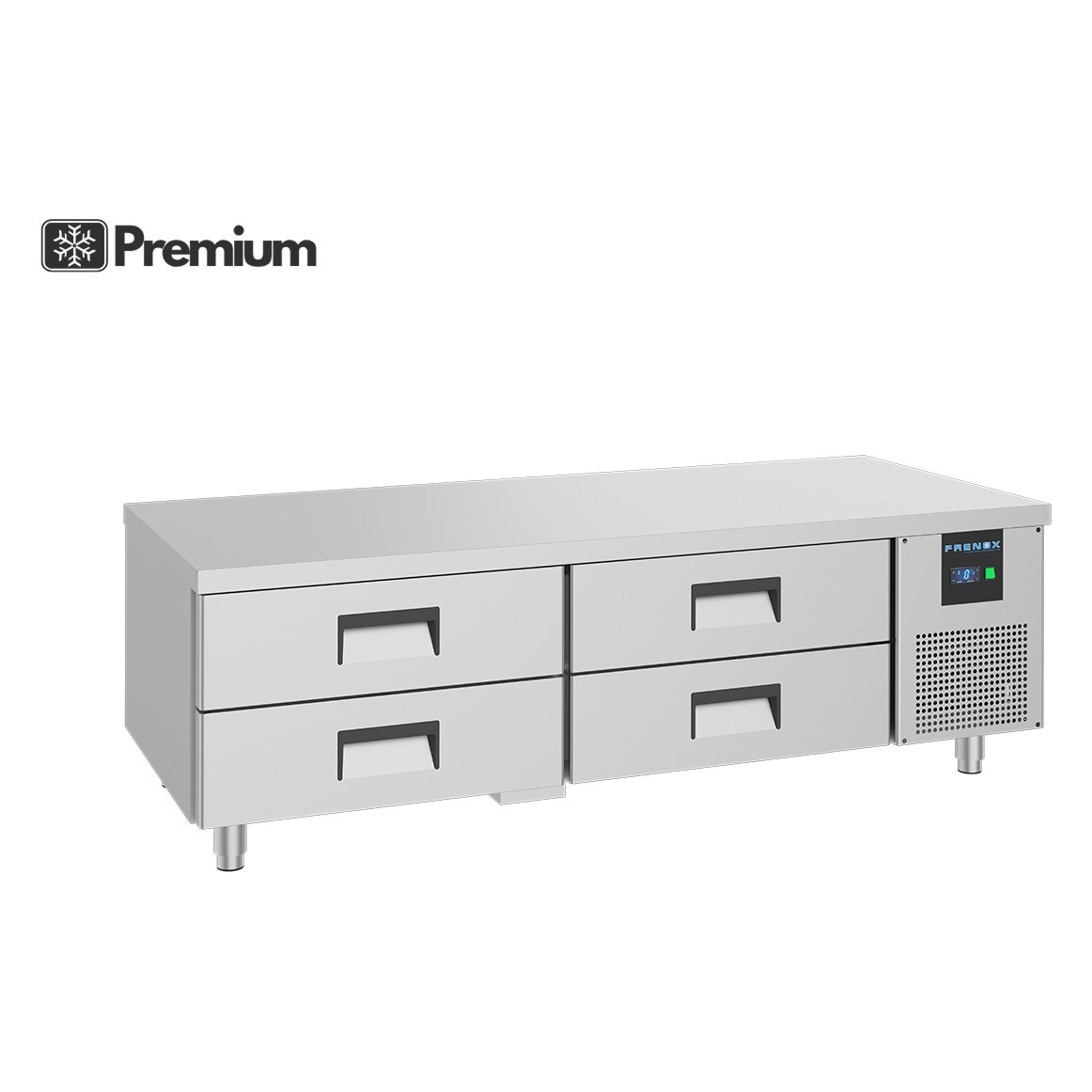 Frenox CBN200 Cihaz Altı Çekmeceli Buzdolabı (Chef Base), 380 Lt, 304 Kalite-TEZGAH TİPİ BUZDOLAPLARI - Demasan
