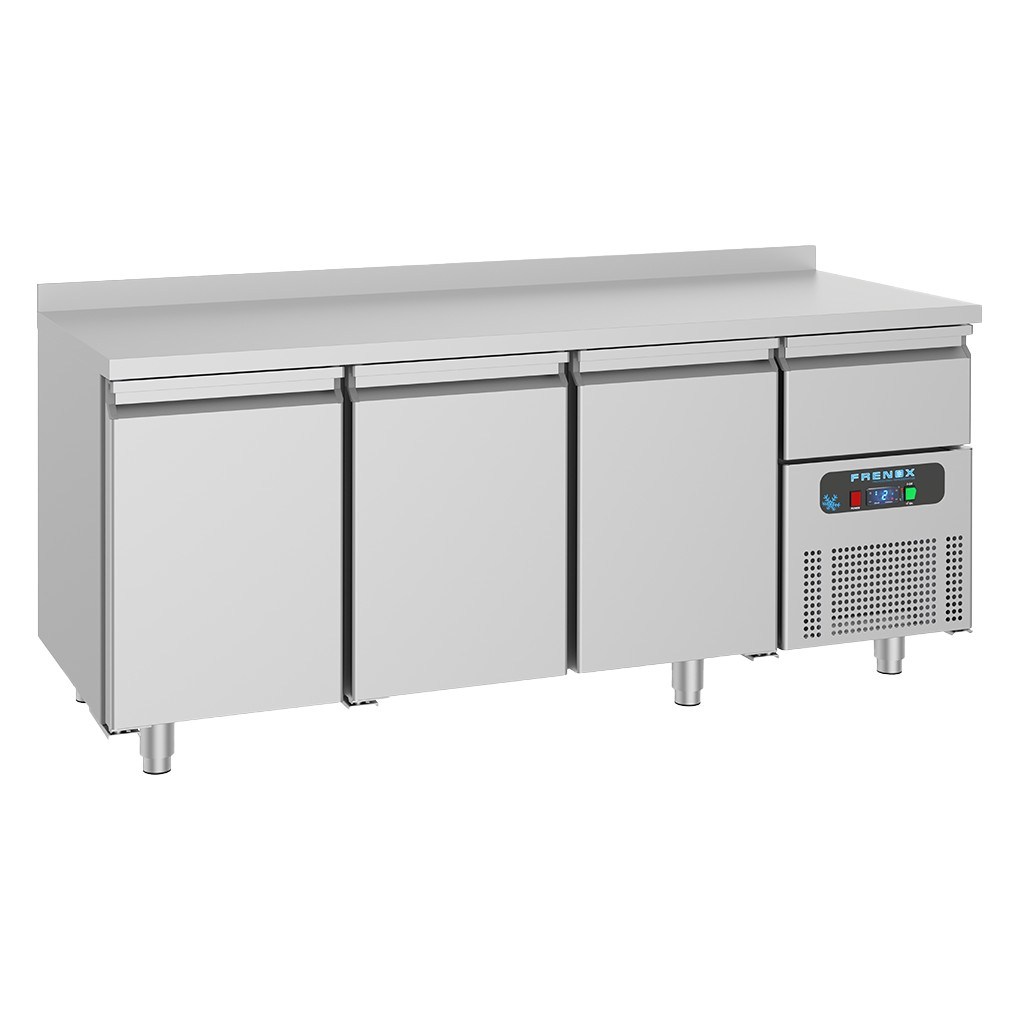 Frenox CSN3-MT-R290 Bar Serisi Tezgah Tipi Buzdolabı, 400 Lt, 304 Kalite-TEZGAH TİPİ BUZDOLAPLARI - Demasan
